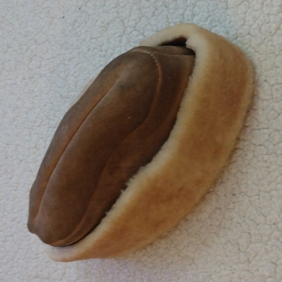 Vintage Wooltique Leather/Wool Russian Cossack Winter Hat (Large) - Picture 4 of 11